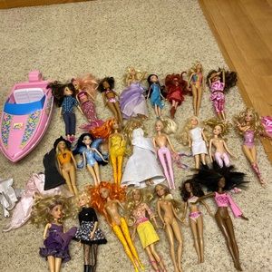Barbie doll lot